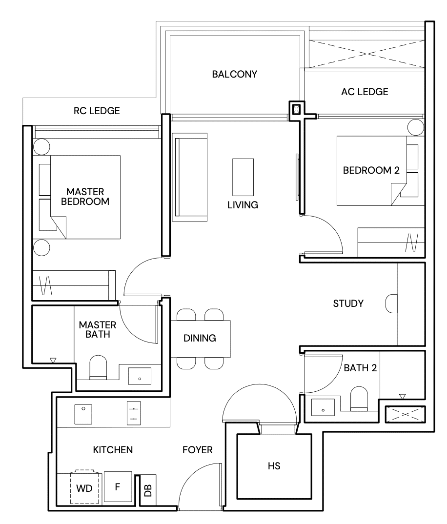 terra-hill-2-plus-study-floor-plan-b3-singapore