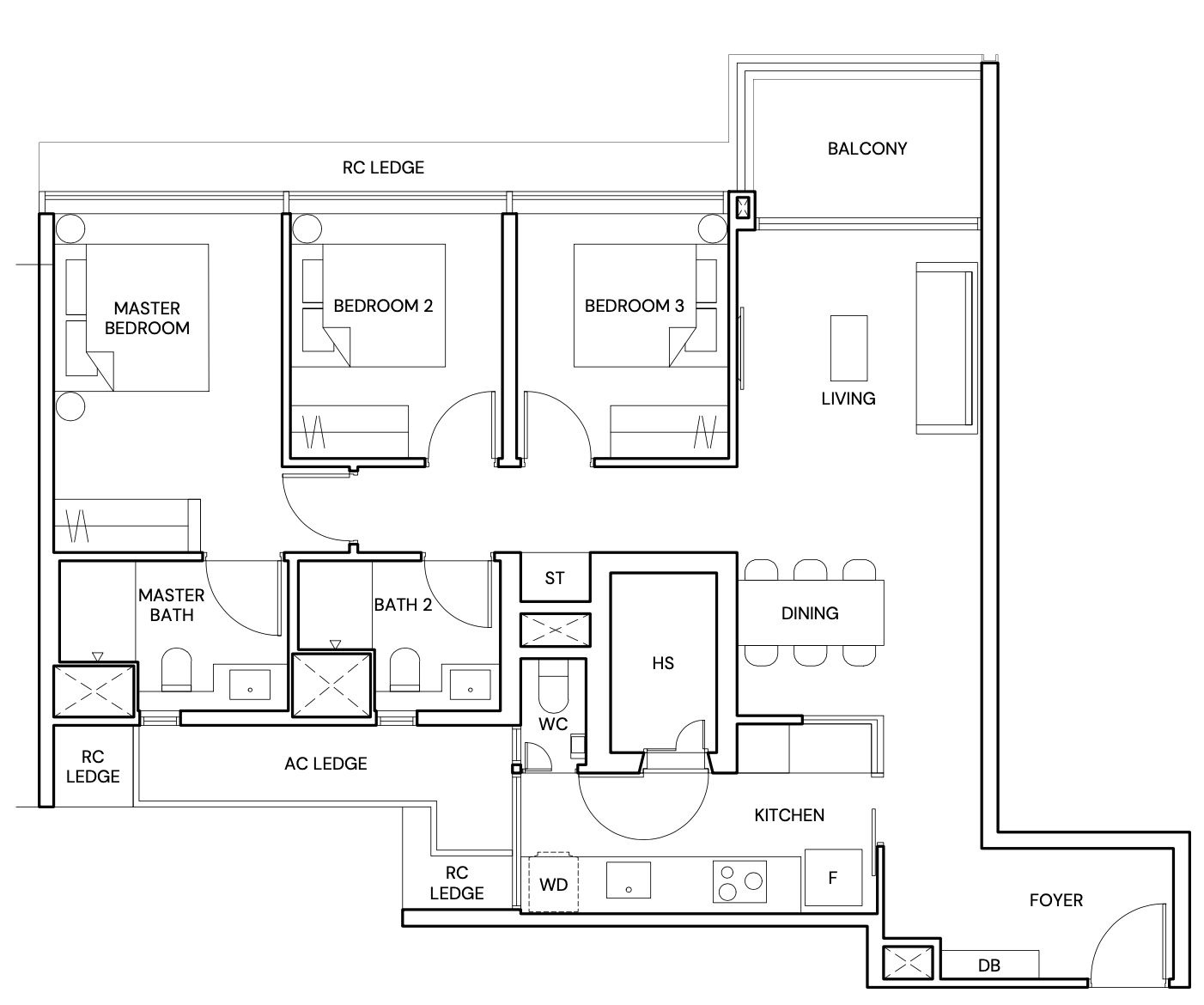 terra-hill-3-bedroom-floor-plan-c5-singapore