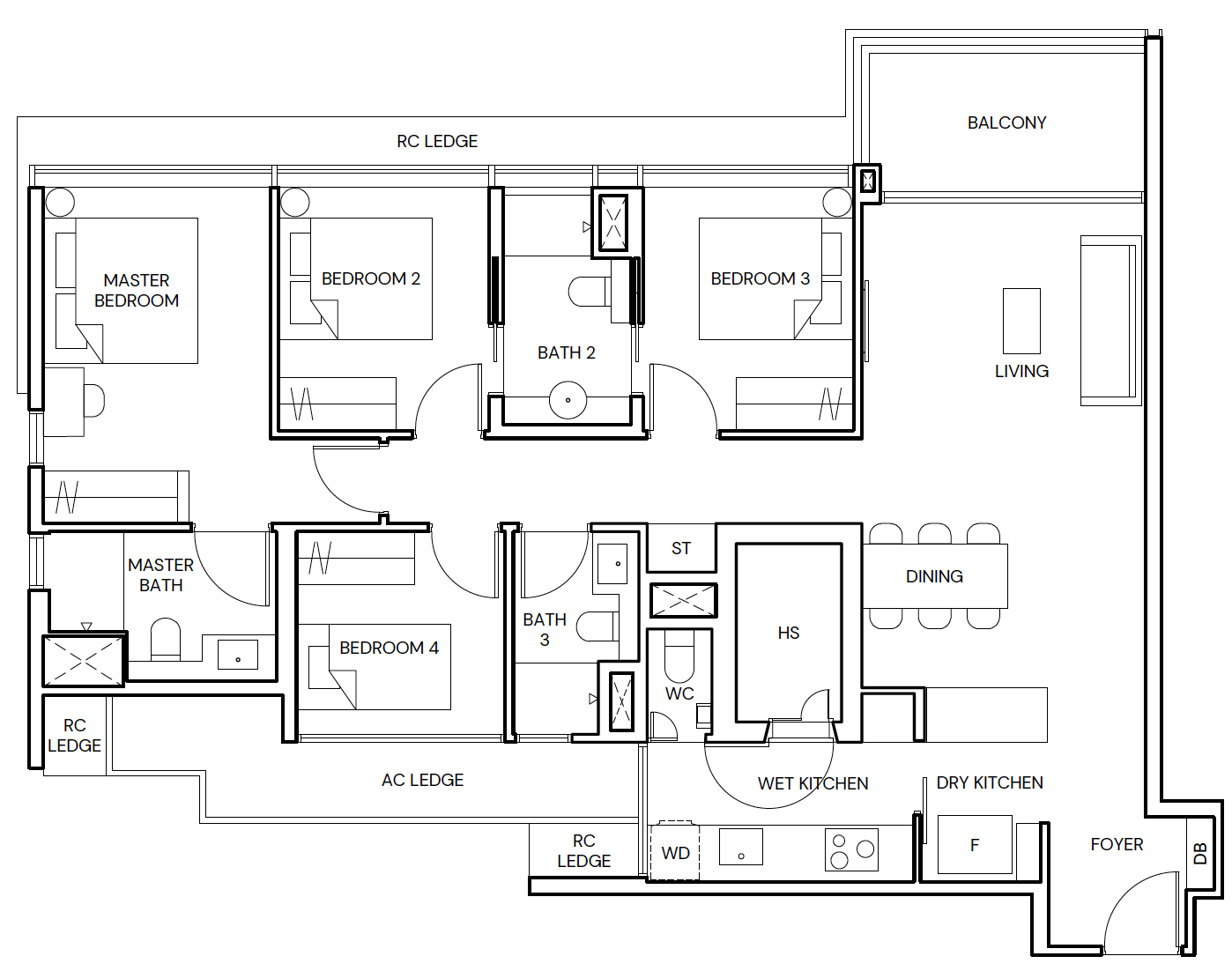 terra-hill-4-bedroom-floor-plan-d1-singapore